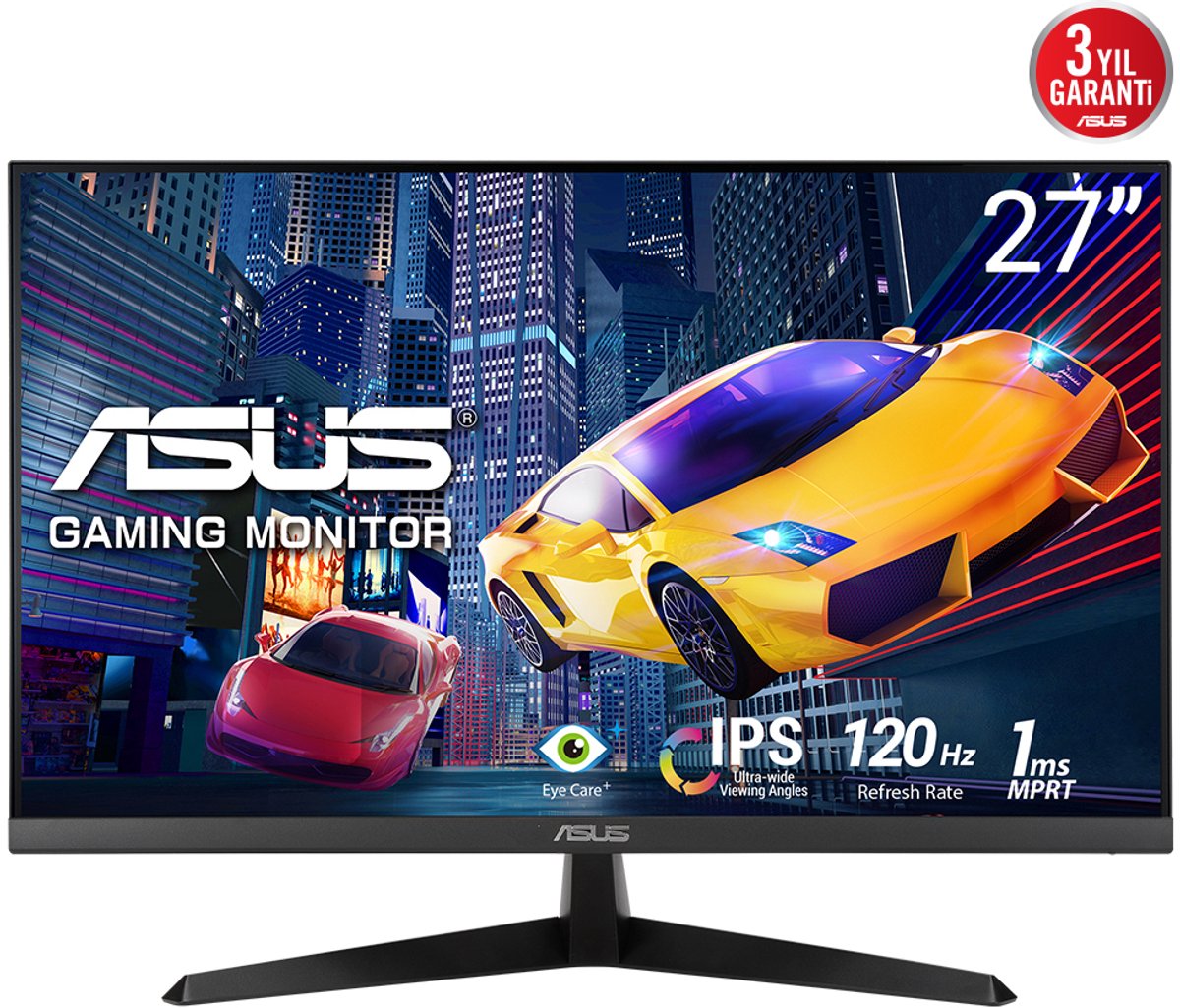 27" ASUS VY279HGR - 1920x1080 (FHD) - 120Hz - IPS