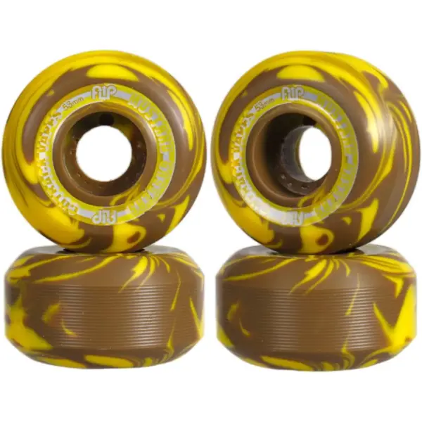 Ruedas Skate Flip Cutback 99A 4 Piezas (53mm - Mustard Grassers)