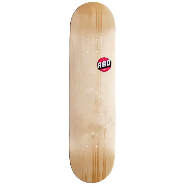 Tabla Skateboard RAD Blank Logo (8" - Wood)