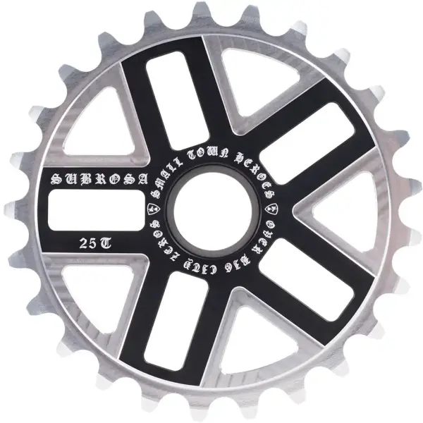 Prato BMX Subrosa Hero (Matte Black - 25T)