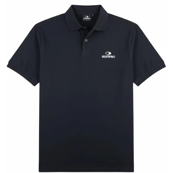 T-shirt SkatePro Heavy Polo (M - Sort)