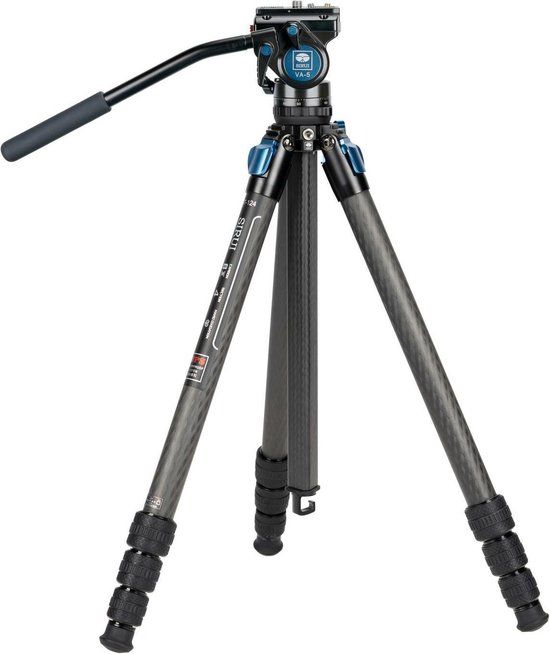 Sirui ST-124 - Tripod - Carbonfaser 4-segmenten - Zwart