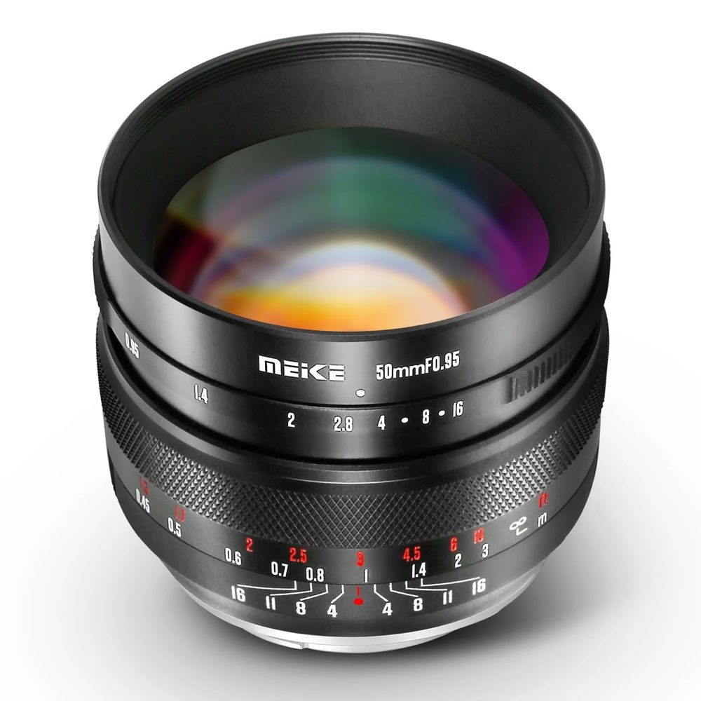 Meike 50mm F0.95 Canon EF M-Mount Objectief