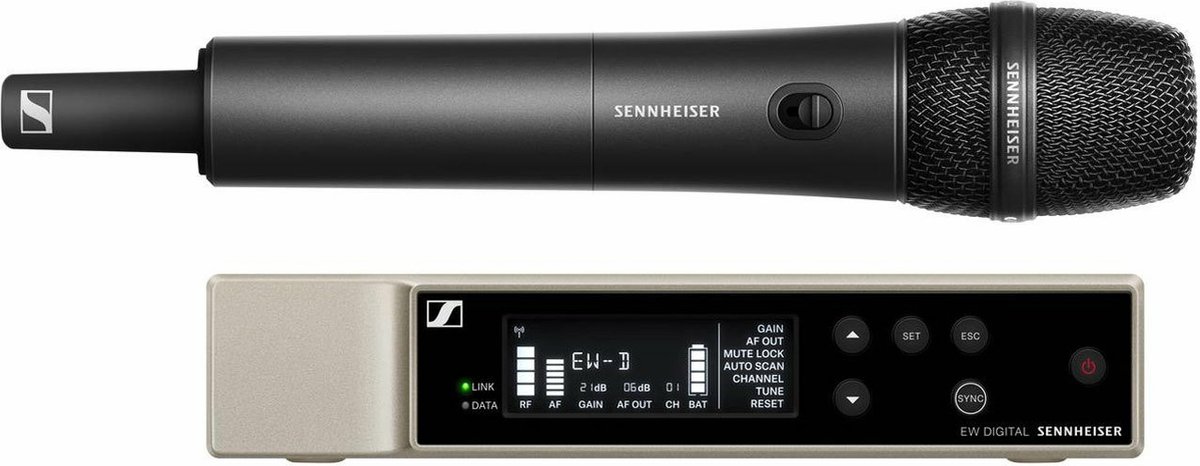 Sennheiser EW-D 835-S Set R1-6 Wireless Handheld Microphone System (520 - 576 MHz)