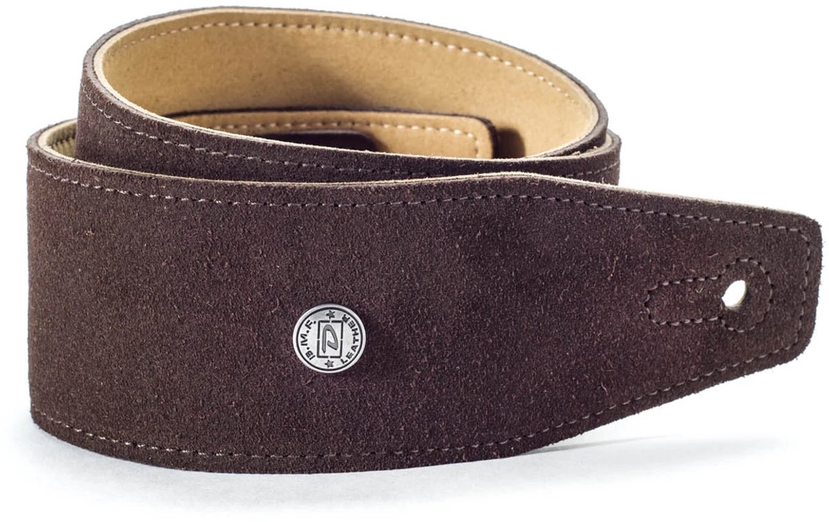 Dunlop BMF-S02 Suede Strap Mahogany guitar strap