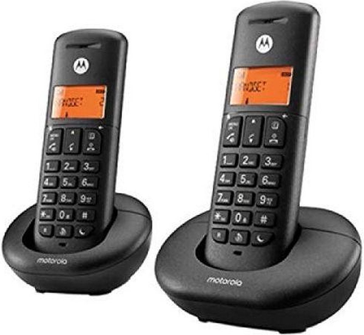 Motorola Cordless E202 Duo Nero 107E202