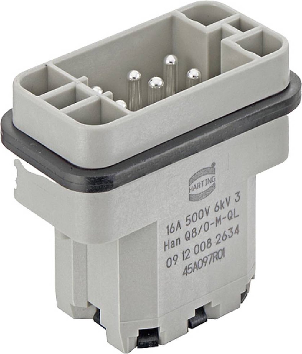 Inserto a punta 09120082634 HARTING Contenuto: 1 pz. Inserto a punta