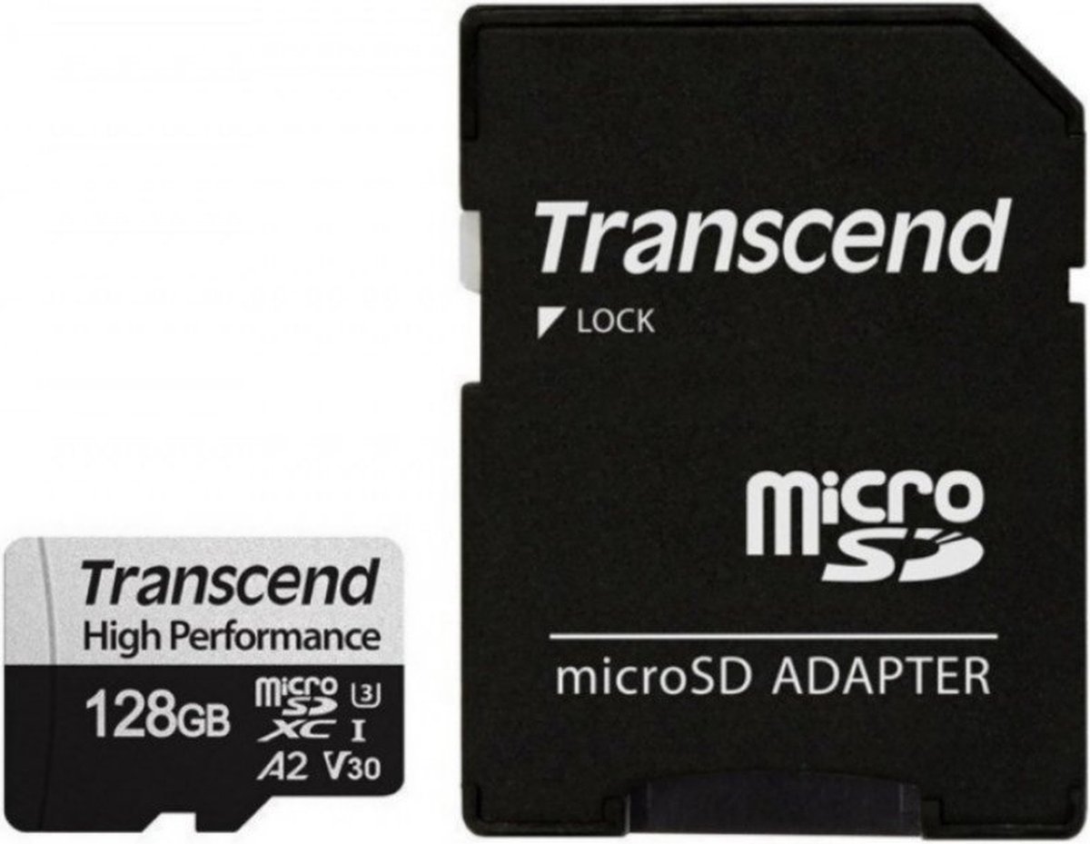Transcend microSDXC 340S 128 GB UHS-I Clase 10