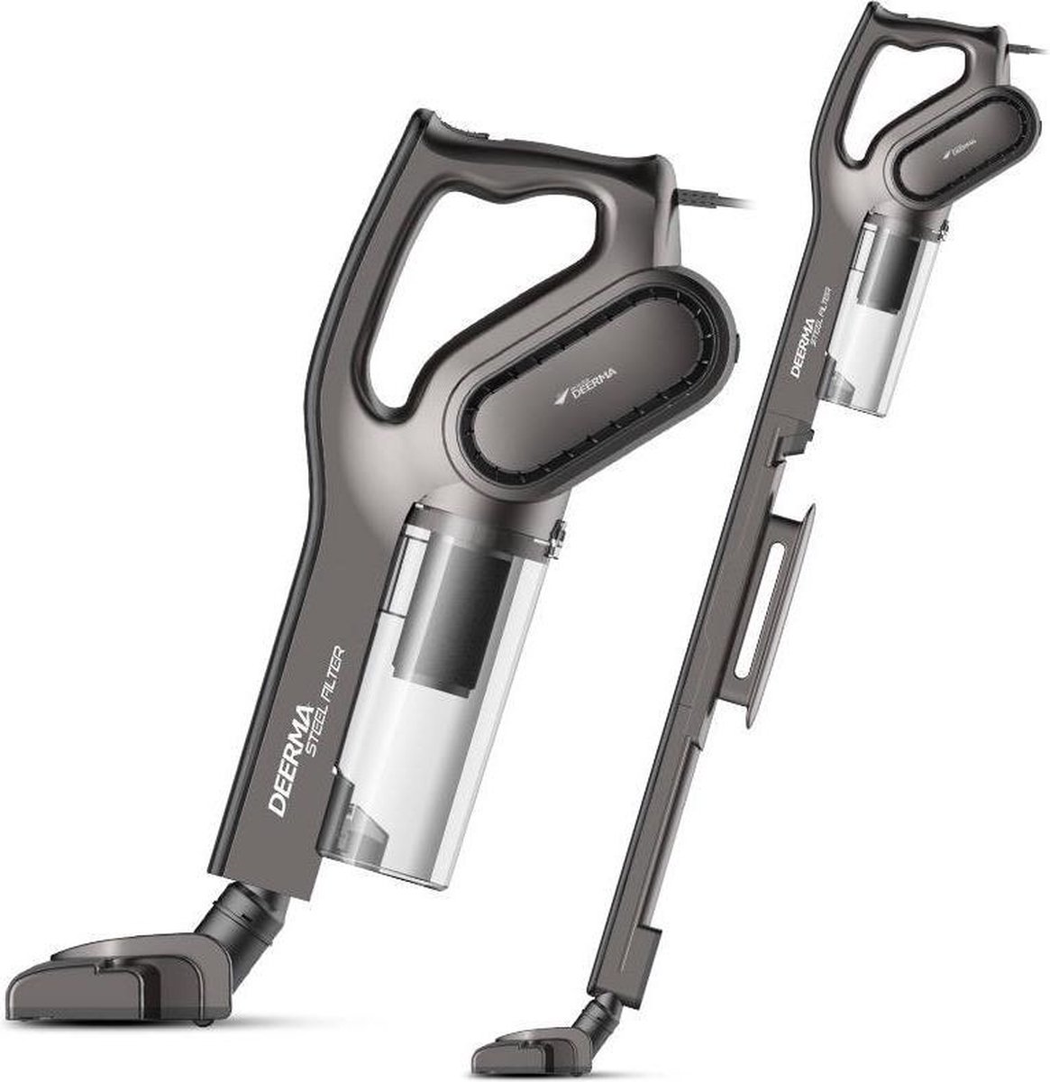 Deerma DX 700s Aspiradora escoba Corriente alterna Secar Sin bolsa 0,8 L 600 W Negro