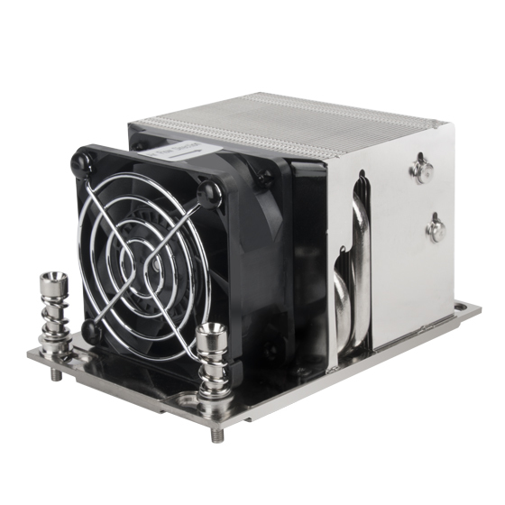 Silverstone XE02-SP3 Processor Cooler 6 cm Aluminium. Black