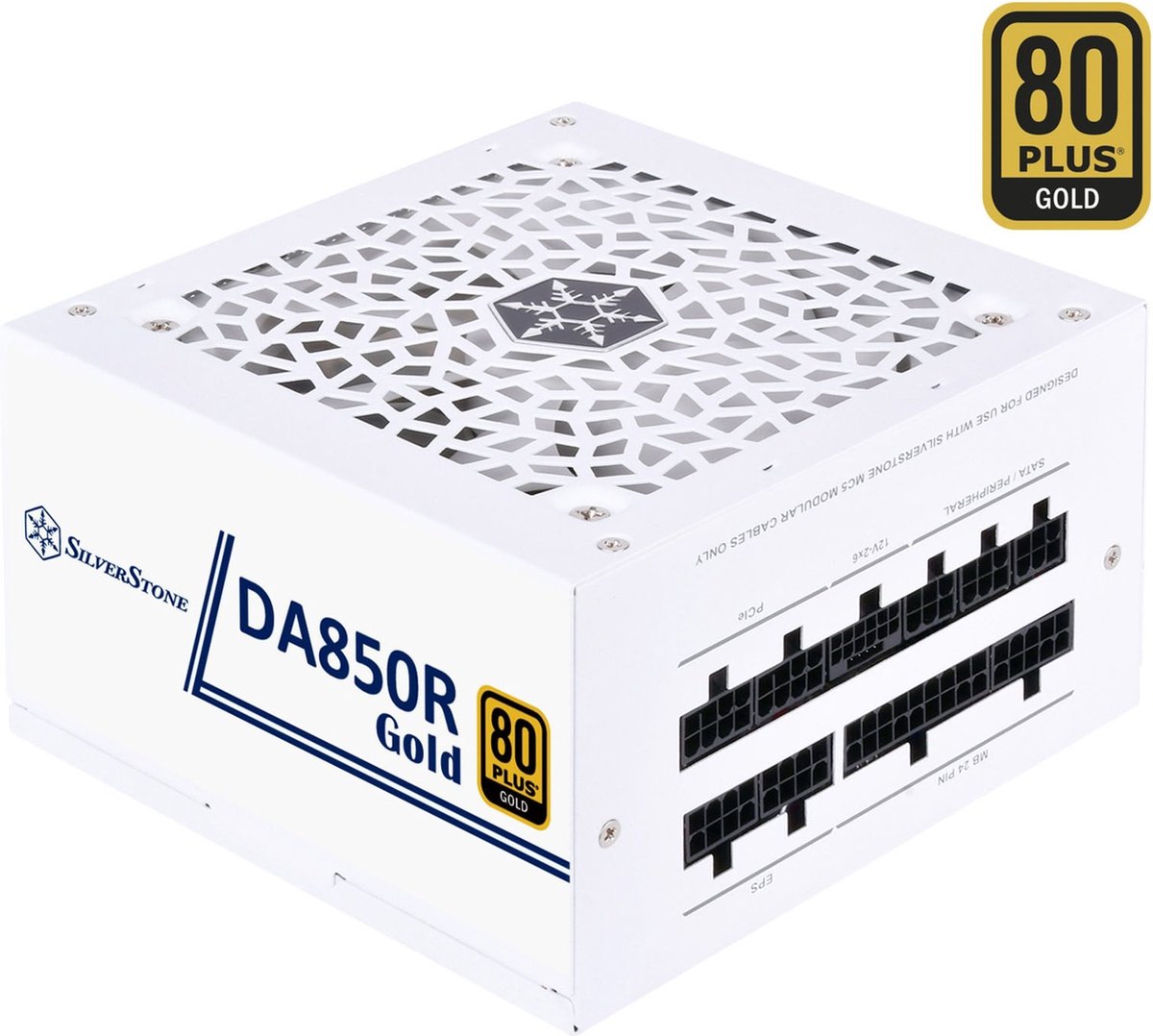 Silverstone DA850R power supply unit 850 W 20-pin ATX ATX White