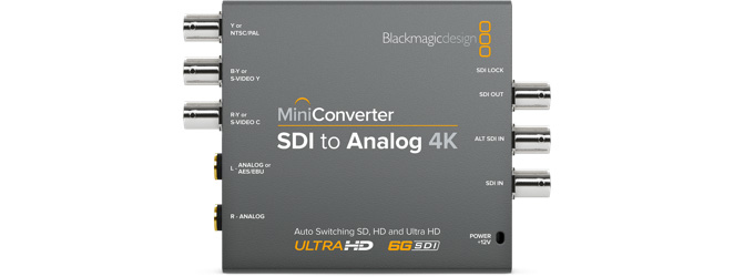 Blackmagic Design Mini Converter SDI to Analog 4K