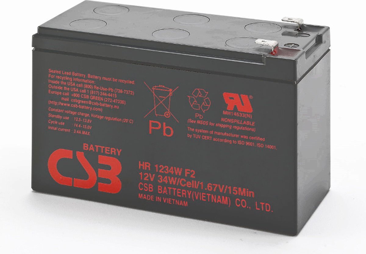 PowerWalker 91010032 UPS battery Sealed Lead Acid (VRLA) 12 V