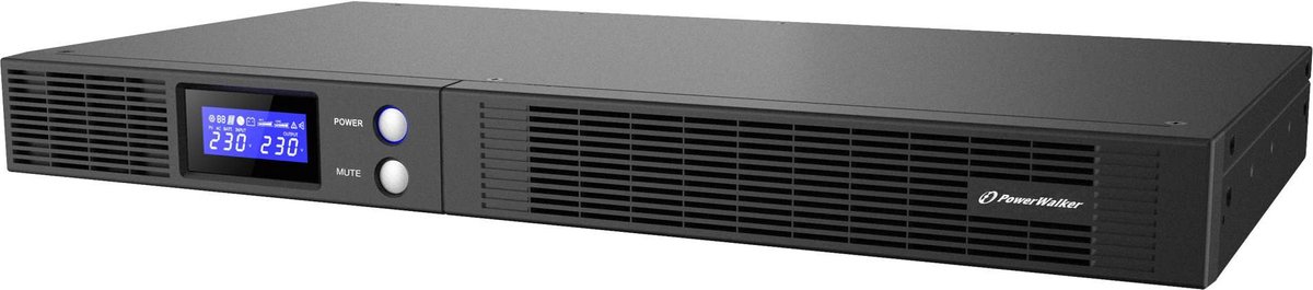 PowerWalker VI 500 R1U IEC UK uninterruptible power supply (UPS) Line-