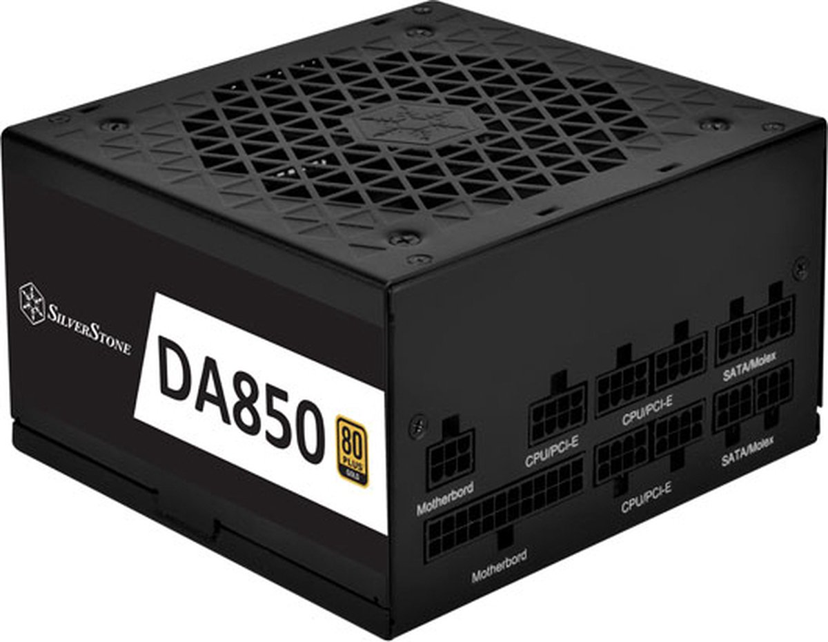 Silverstone SST-DA850R-GMA power supply unit 850 W 20-pin ATX ATX Blac