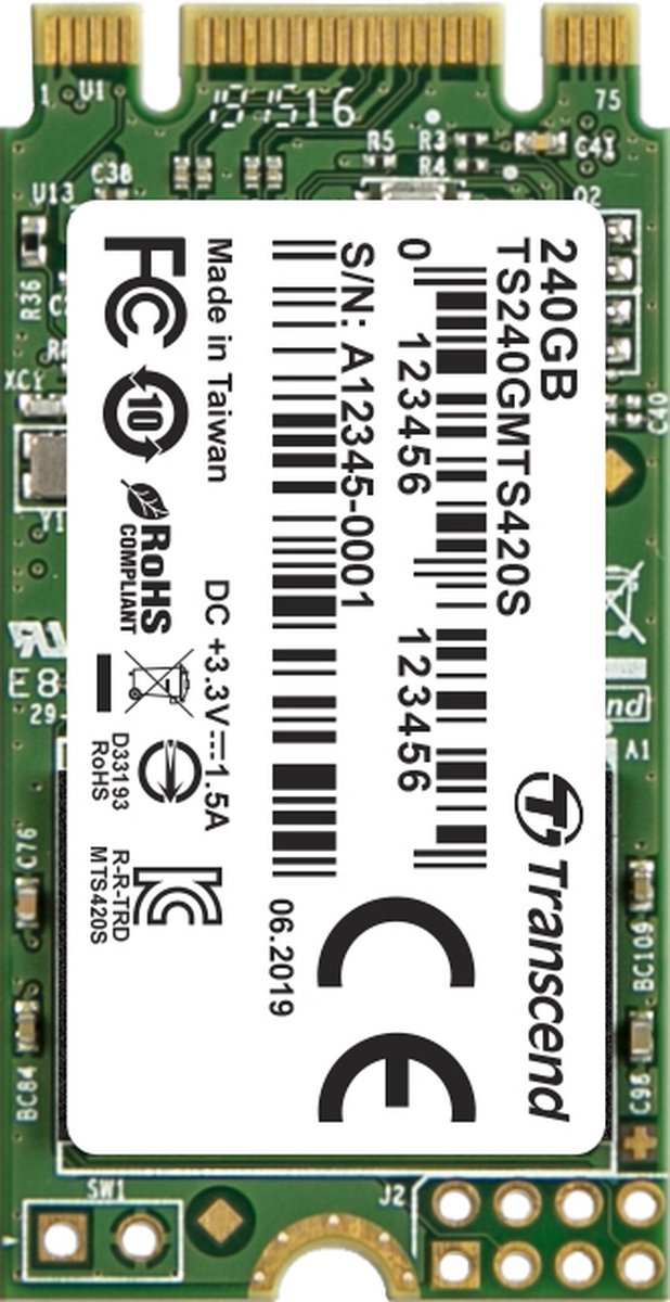 Transcend M.2 SSD 420S 240GB