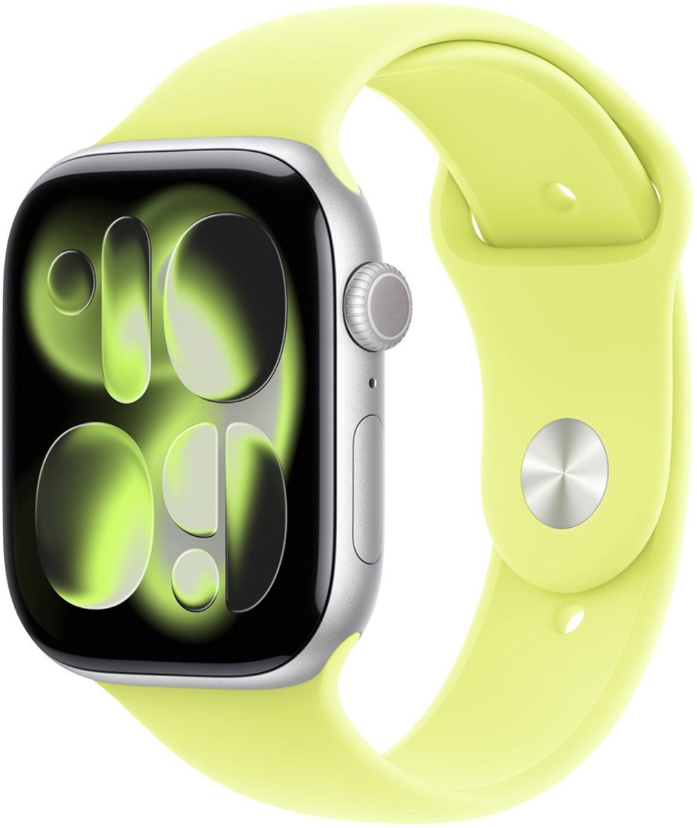 Apple MFGC4ZM/A smart wearable accessory Band Yellow Fluoroelastomer