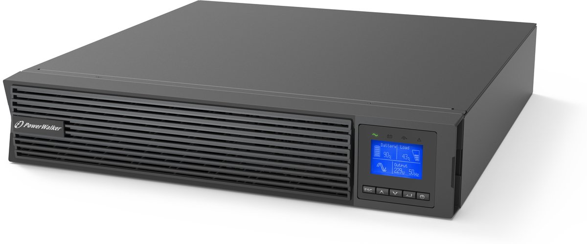 PowerWalker VFI 1500 ICR IoT Double-conversion (Online) 1.5 kVA 1500 W
