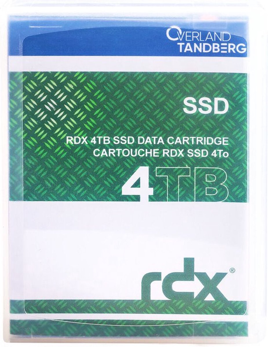 Overland-Tandberg O-T RDX SSD 4TB Cartridge (single)