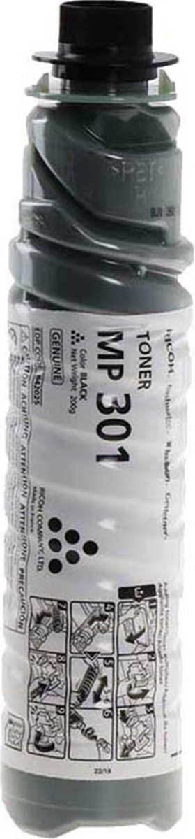 Ricoh 842025/MP301 Toner-kit. 8K pages/5% for Ricoh Aficio MP 301