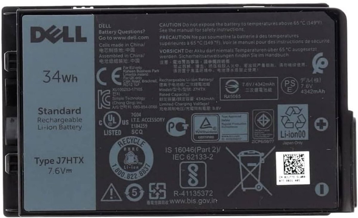 DELL 451-BCDH laptop spare part Battery