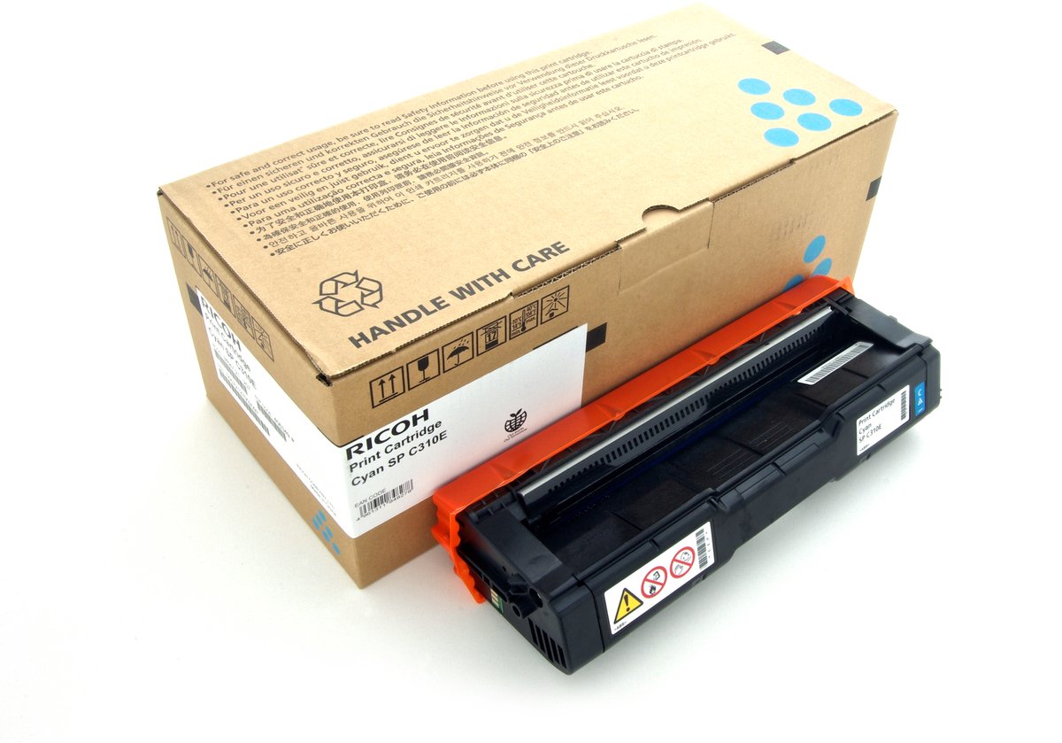 Ricoh 406097/SPC220E Toner cyan. 2K pages/5% for Ricoh Aficio SP C 220