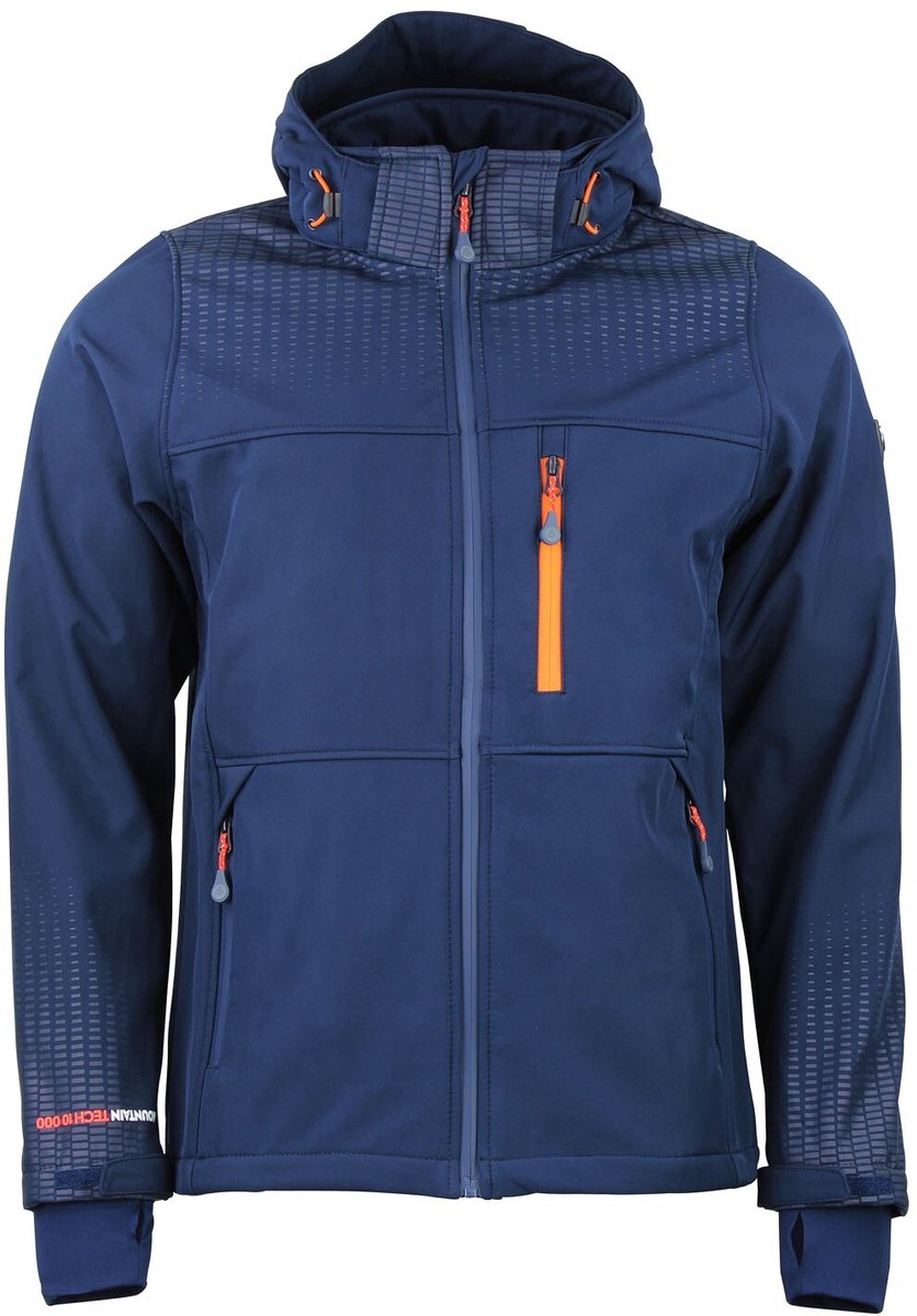 Blouson softshell contrecollé polaire Peak Mountain Cabra