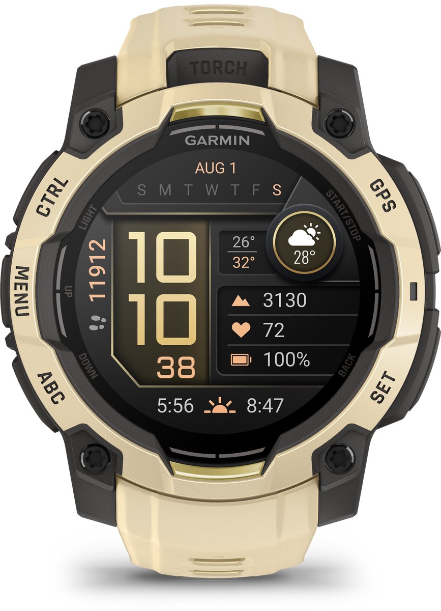 Montre GPS avec bracelet Garmin Amoled Instinct® 3