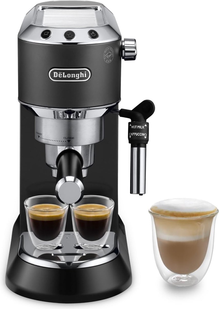 De’Longhi Dedica Style EC685.BK Semi-automática Máquina espresso 1,1 L