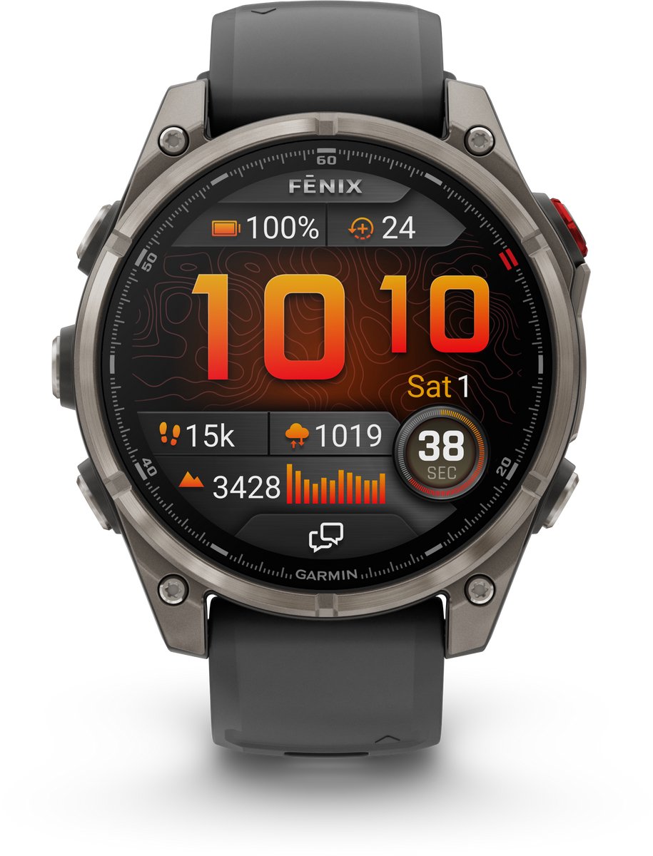 Montre connectée Garmin fenix 8 Pro 47 mm