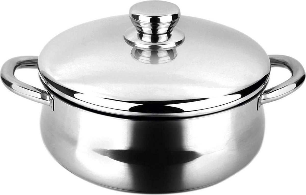FAGOR Cacerola SILVERINOX + Tapa Ø24