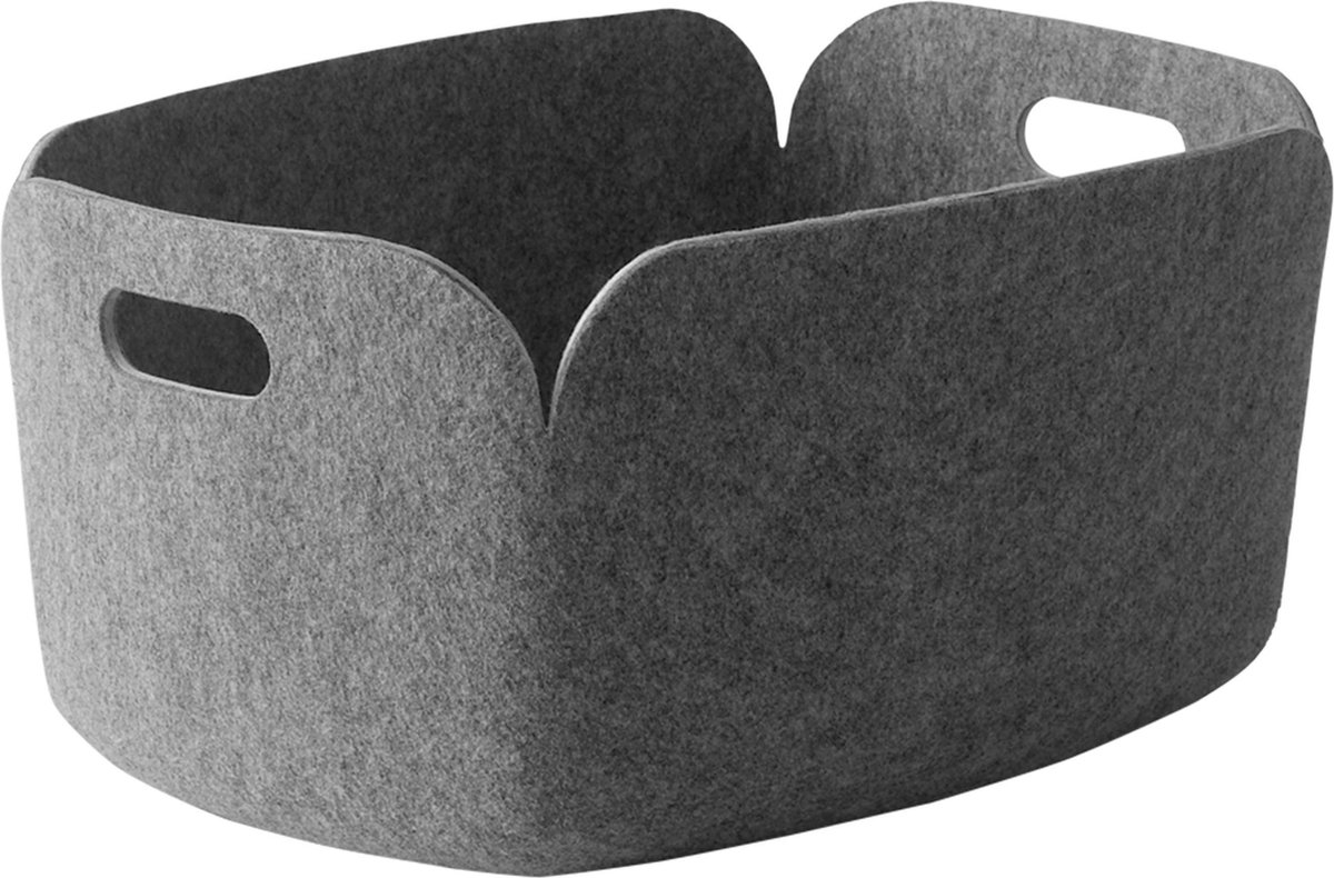 Muuto Cesto portaoggetti Restore grigio chiaro