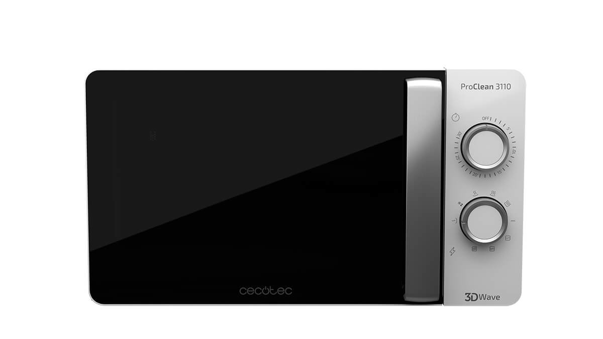 Cecotec 01523 microondas Encimera Microondas combinado 20 L 700 W Negro, Blanco