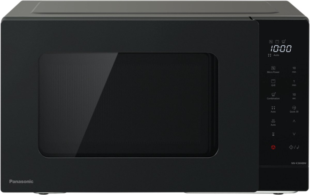 Panasonic NN-K36NB Negro Microondas combinado Encimera 24 L 900 W