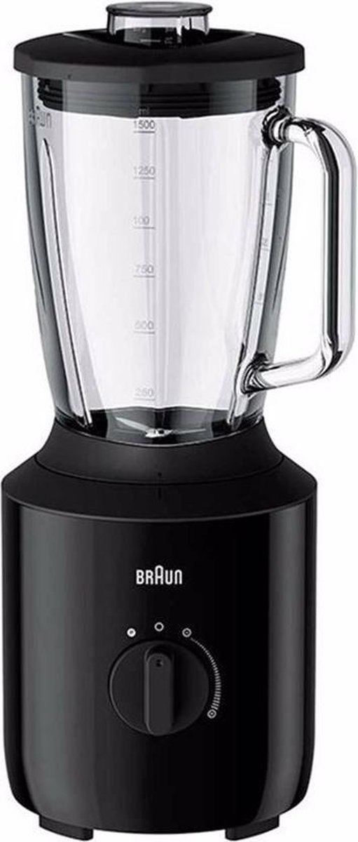 Braun PowerBlend 3 1,5 L Batidora de vaso 800 W Negro