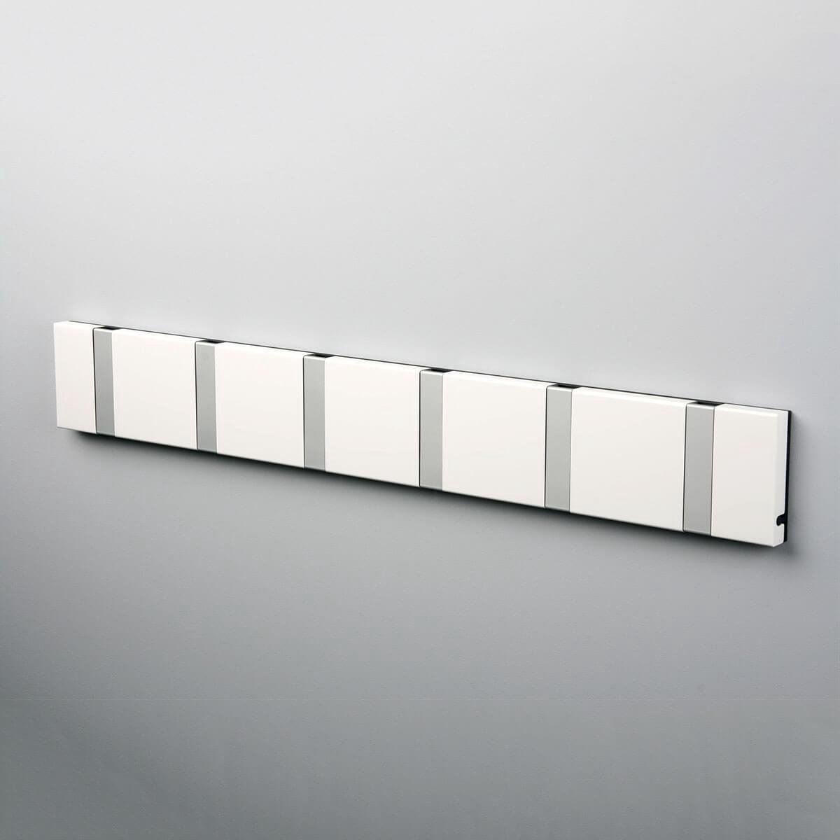 LoCa Appendiabiti Loca Knax 60 cm bianco-grigio