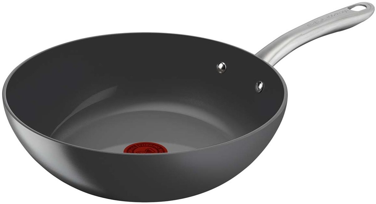 Tefal Renew+ C42419 Sartén para wok/sofrito Alrededor