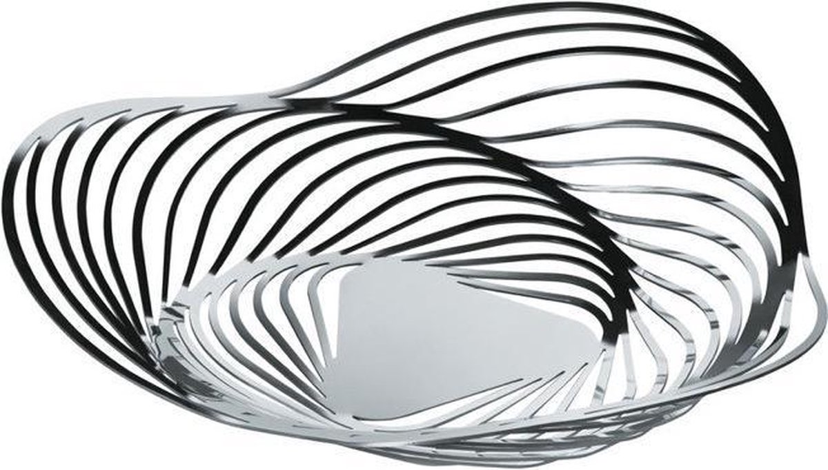 Alessi Portafrutta Trinity acciaio inossidabile