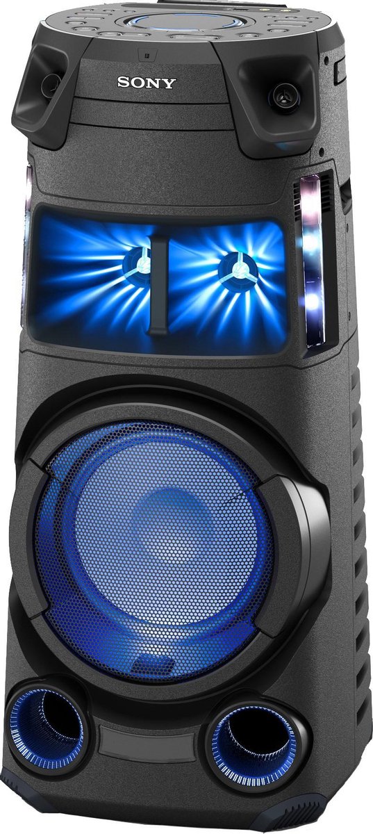 Sony MHC-V43D sistema de audio para el hogar Microcadena de música para uso doméstico Negro