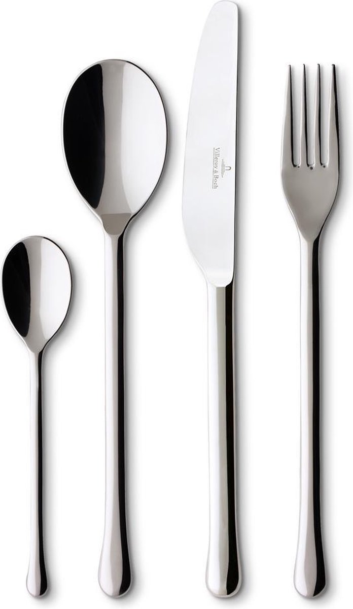 Villeroy & Boch Cubertería Udine 30 piezas acero inoxidable