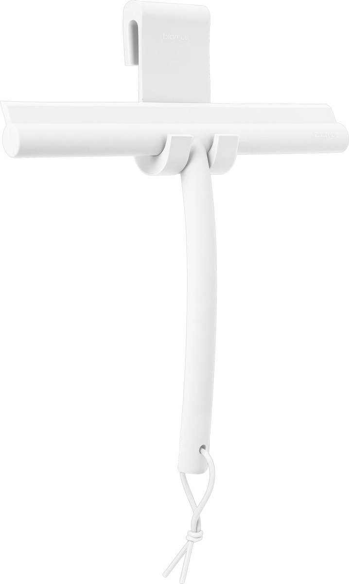 blomus Raclette de douche avec crochet Vipo Blanc