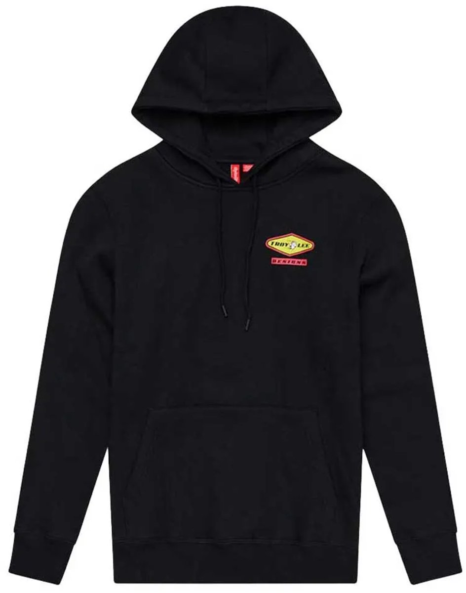 Sweatshirt à capuche Troy Lee Designs Carbone