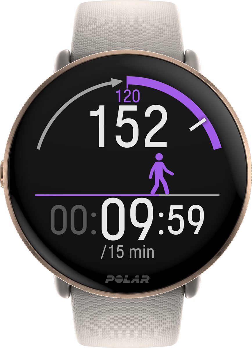 Smartwatch Polar Ignite 3 | Pantalla 1 | 28" | Arena/Oro | Talla S-L