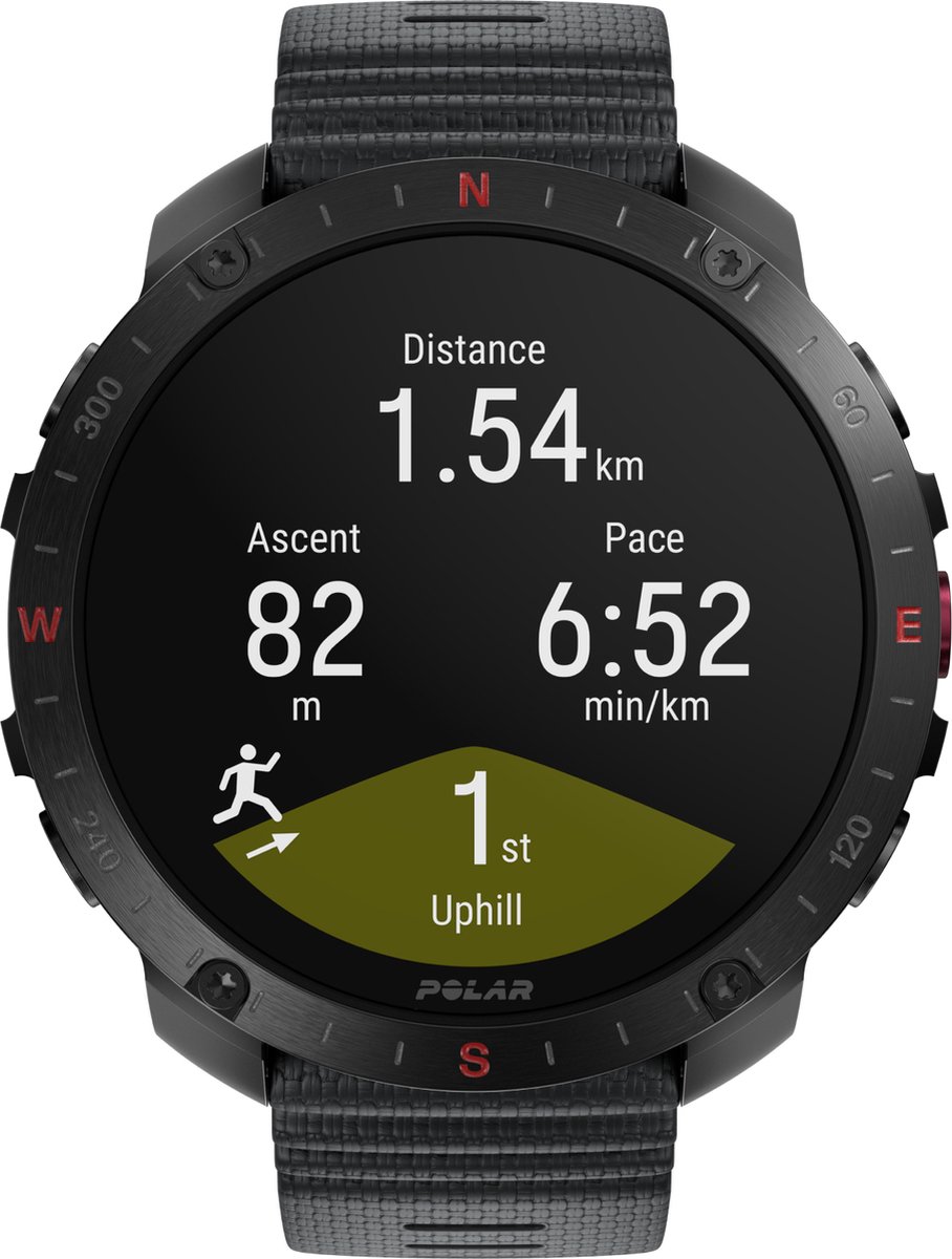 SMARTWATCH POLAR GRIT X2 PRO BLK/BLK S-L