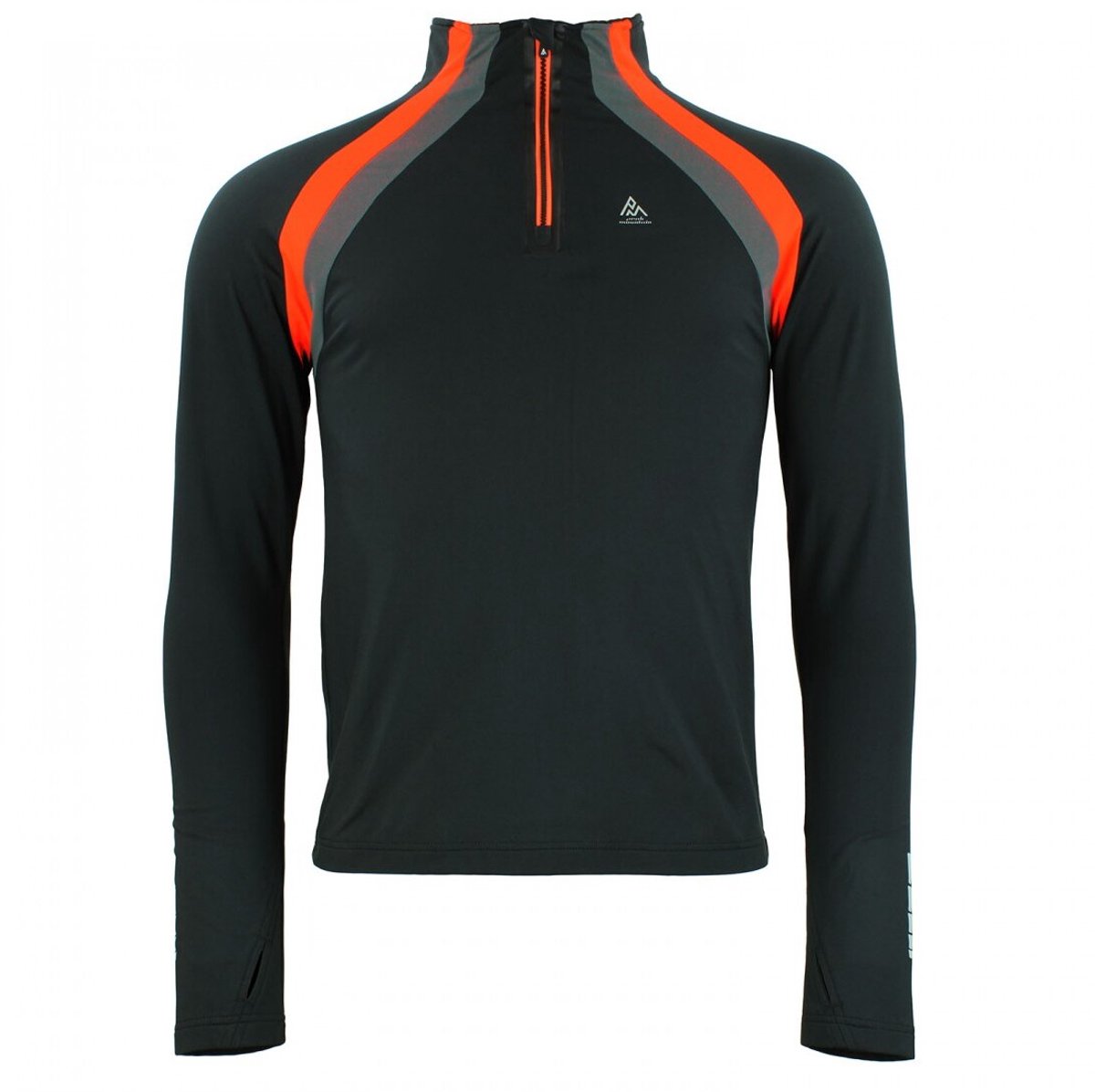 T-shirt 1ere peau avec zip Peak Mountain