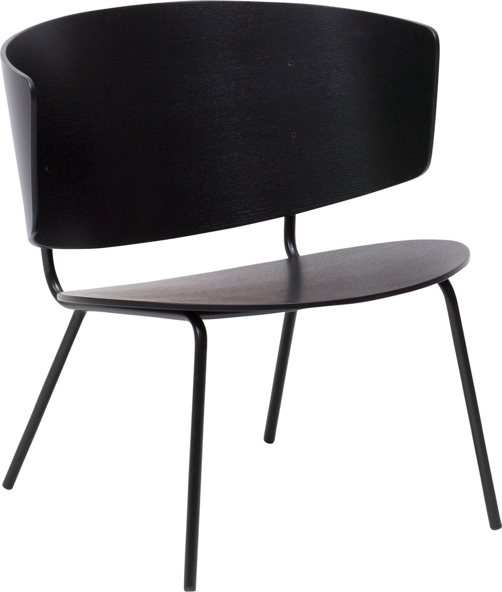 Ferm Living Sillón Herman Negro