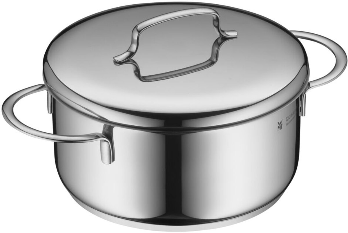 WMF Olla con tapa Mini baja 16 cm acero inoxidable
