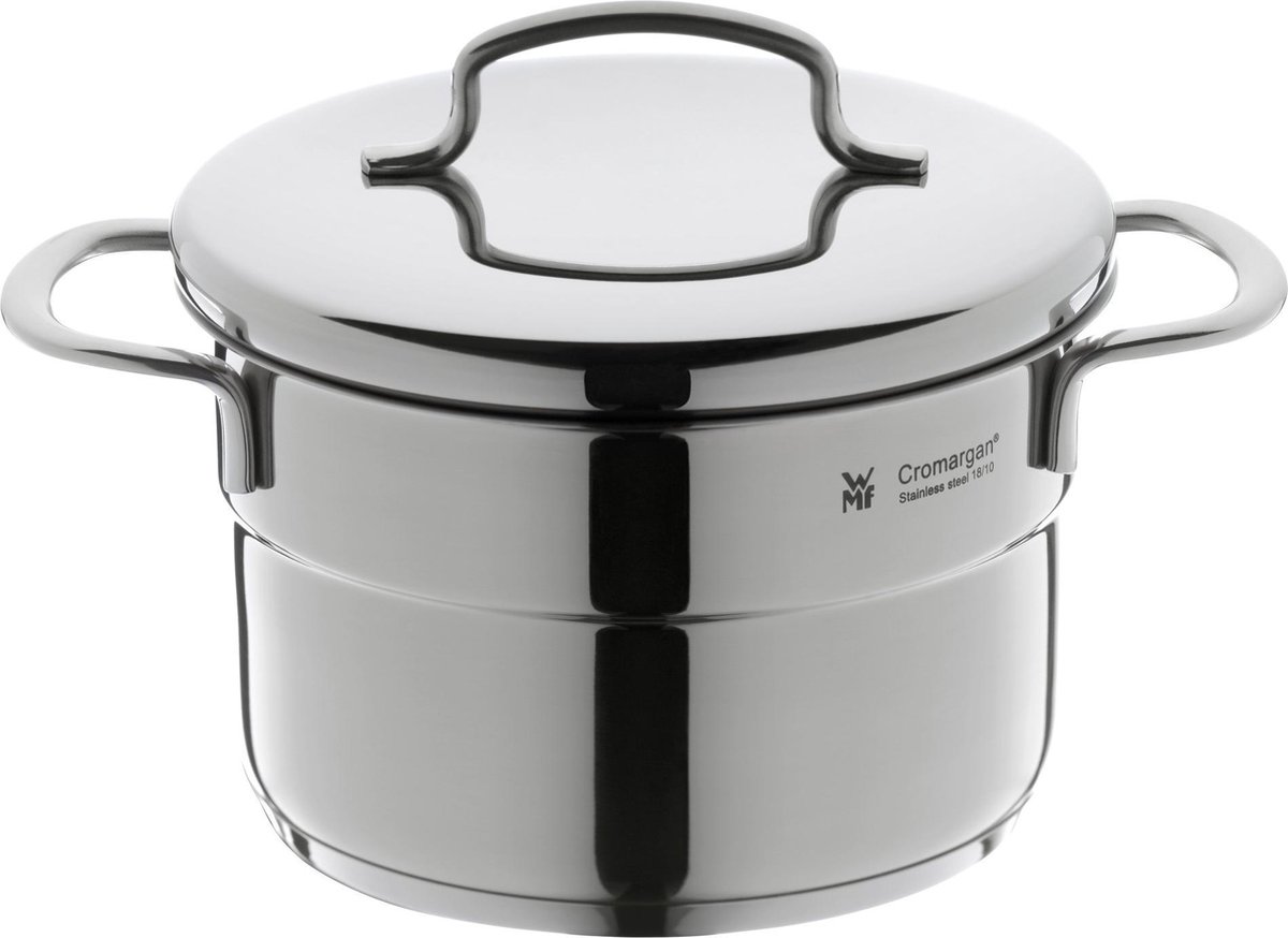WMF Olla con tapa Mini alta 14 cm acero inoxidable
