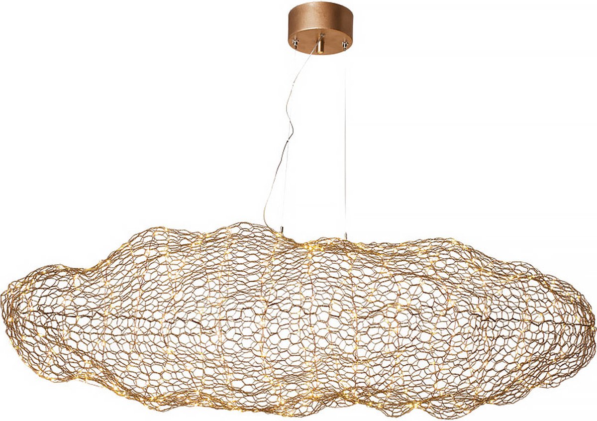 By Rydéns Lámpara de techo Hayden Color dorado, 76 cm