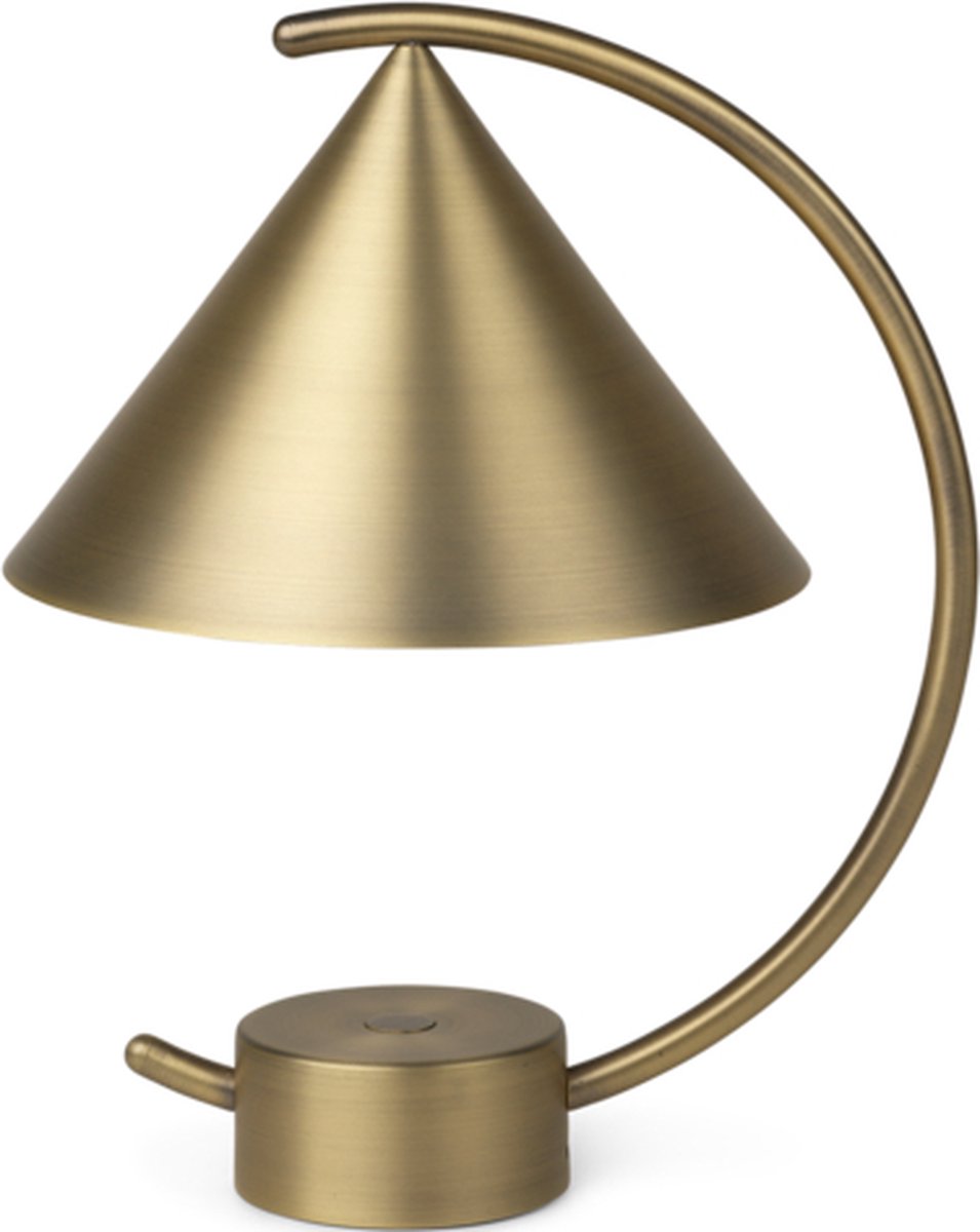 Ferm Living Lámpara de mesa Meridian Brass